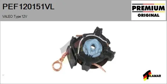 Holder, carbon brushes (PEF120151VL)