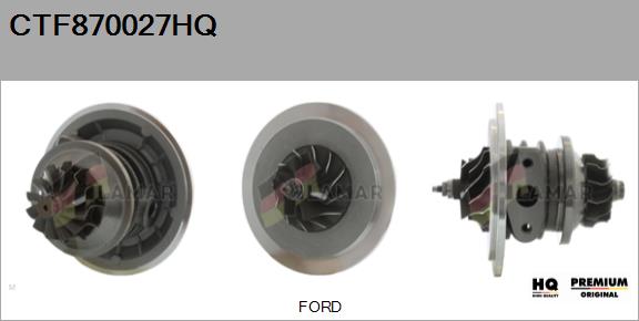 Core assembly, turbocharger (CTF870027HQ)
