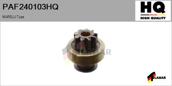 Pinion, starter (PAF240103HQ)