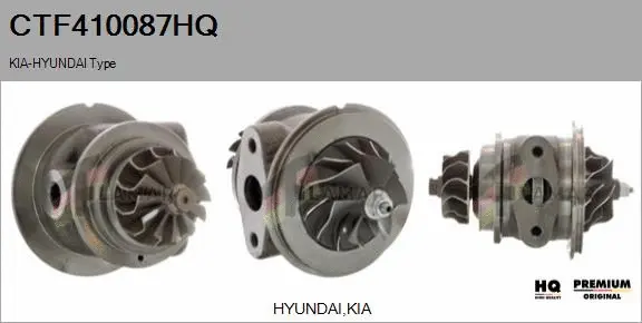 Core assembly, turbocharger (CTF410087HQ)