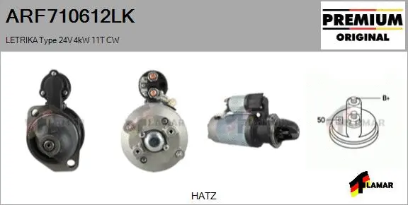 Starter (ARF710612LK)