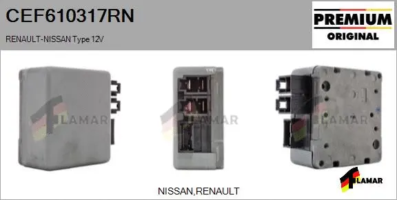 Control Unit, power steering (CEF610317RN)