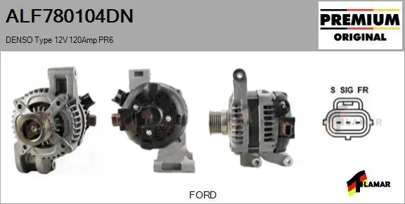 Alternator (ALF780104DN)