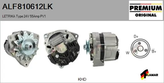 Alternator (ALF810612LK)