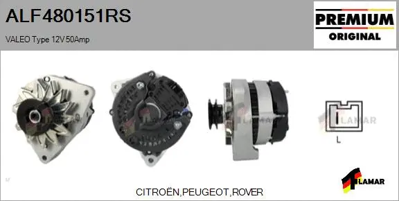 Alternator (ALF480151RS)