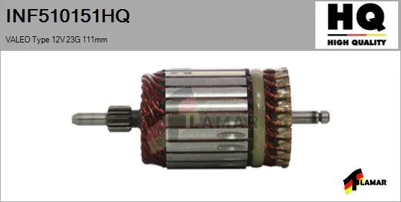 Armature, starter (INF510151HQ)