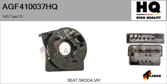 Clockspring, airbag (AGF410037HQ)