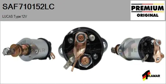 Solenoid Switch, starter (SAF710152LC)