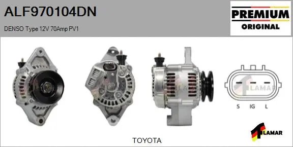 Alternator (ALF970104DN)
