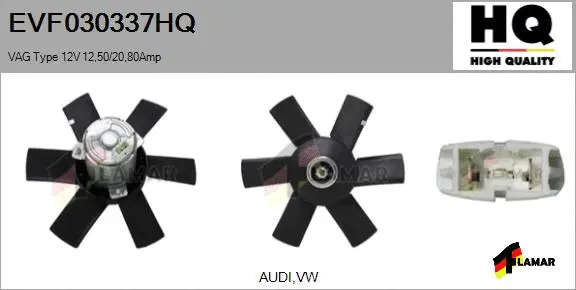 Fan, engine cooling (EVF030337HQ)