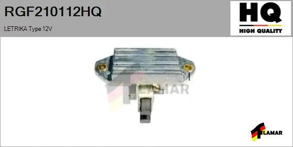 Alternator Regulator (RGF210112HQ)