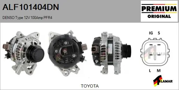 Alternator (ALF101404DN)