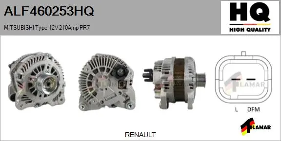 Alternator (ALF460253HQ)