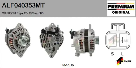 Alternator (ALF040353MT)