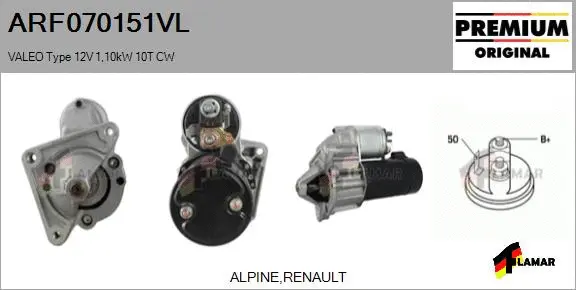 Starter (ARF070151VL)