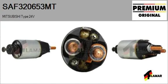 Solenoid Switch, starter (SAF320653MT)