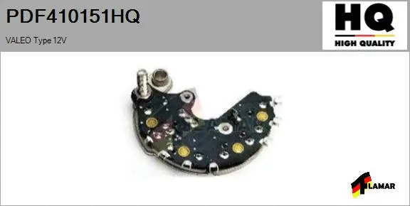 Rectifier, alternator (PDF410151HQ)