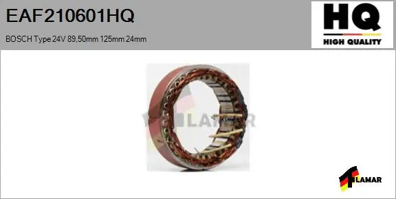 Stator, alternator (EAF210601HQ)