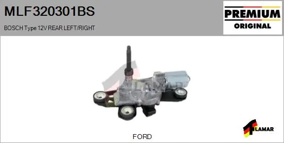 Wiper Motor (MLF320301BS)