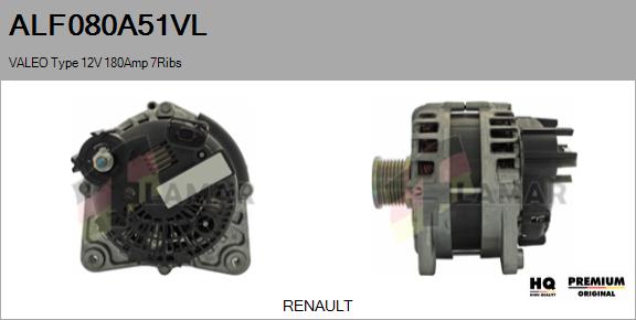Alternator (ALF080A51VL)