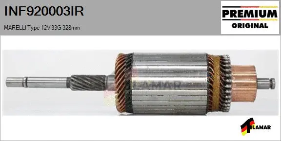 Armature, starter (INF920003IR)