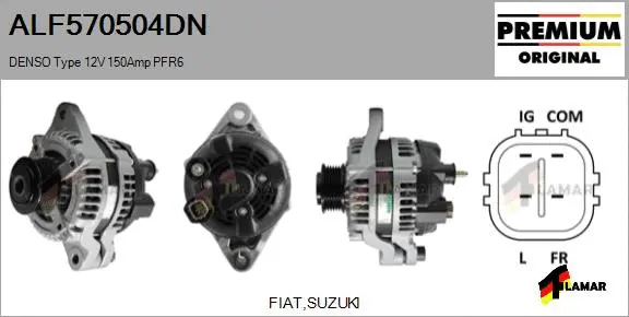 Alternator (ALF570504DN)