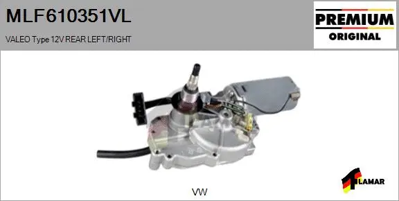 Wiper Motor (MLF610351VL)