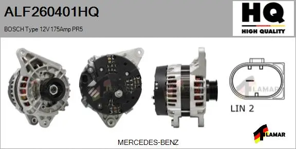 Alternator (ALF260401HQ)