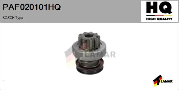 Pinion, starter (PAF020101HQ)