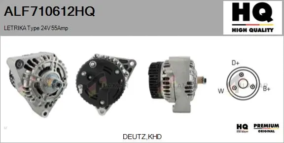 Alternator (ALF710612HQ)