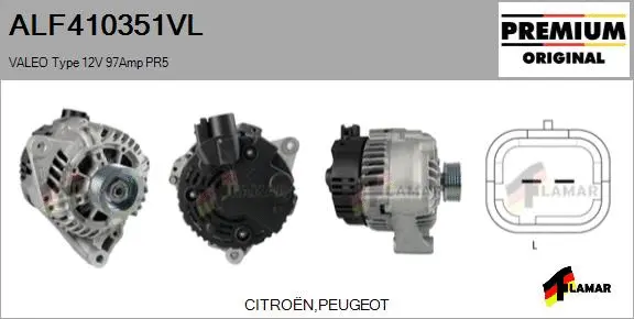 Alternator (ALF410351VL)