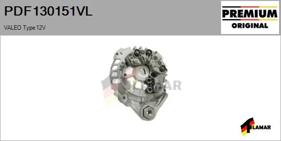 Rectifier, alternator (PDF130151VL)