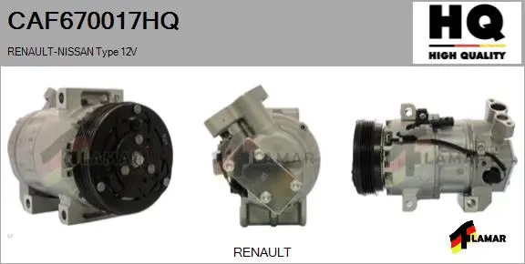 Compressor, air conditioning (CAF670017HQ)