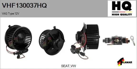 Interior Blower (VHF130037HQ)