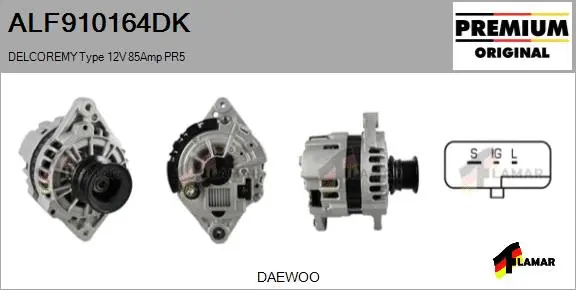 Alternator (ALF910164DK)