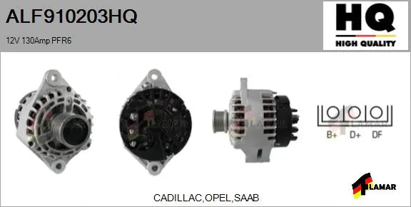 Alternator (ALF910203HQ)