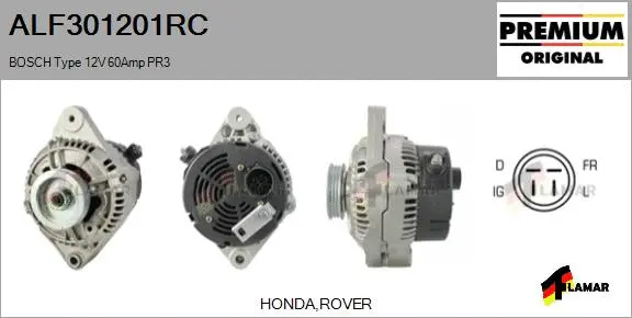 Alternator (ALF301201RC)