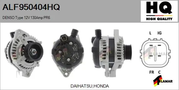 Alternator (ALF950404HQ)