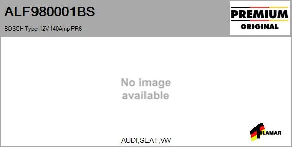 Alternator (ALF980001BS)