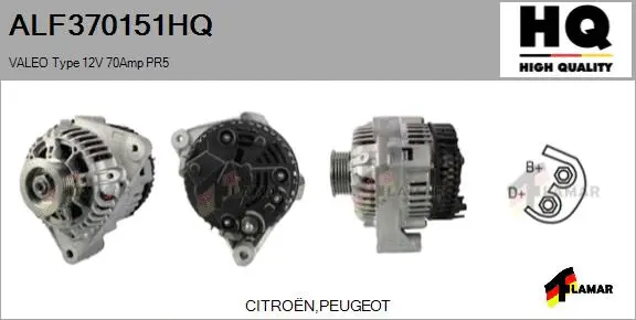 Alternator (ALF370151HQ)