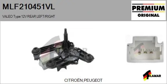 Wiper Motor (MLF210451VL)