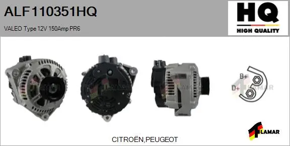 Alternator (ALF110351HQ)