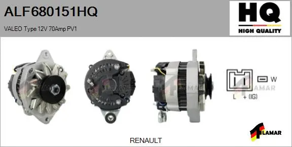 Alternator (ALF680151HQ)