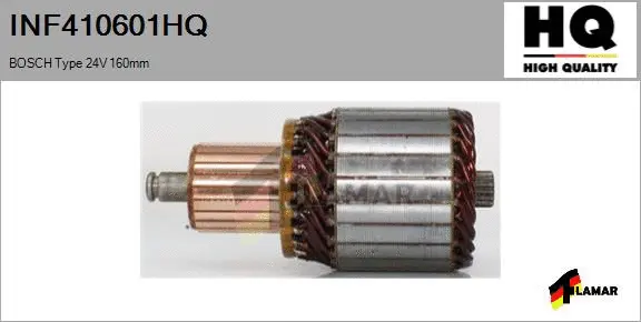 Armature, starter (INF410601HQ)