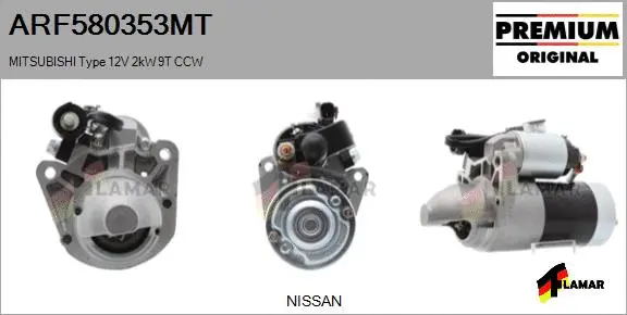 Starter (ARF580353MT)