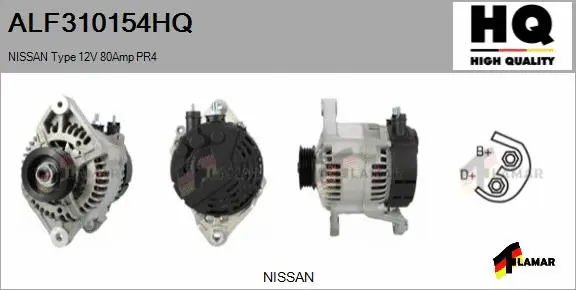 Alternator (ALF310154HQ)