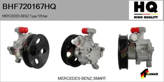 Hydraulic Pump, steering (BHF720167HQ)