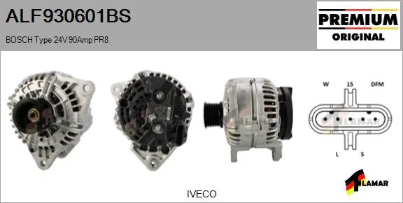 Alternator (ALF930601BS)
