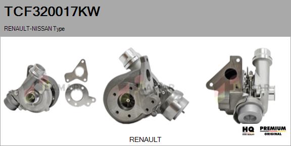 Charger, charging (supercharged/turbocharged) (TCF320017KW)