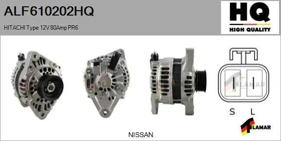 Alternator (ALF610202HQ)